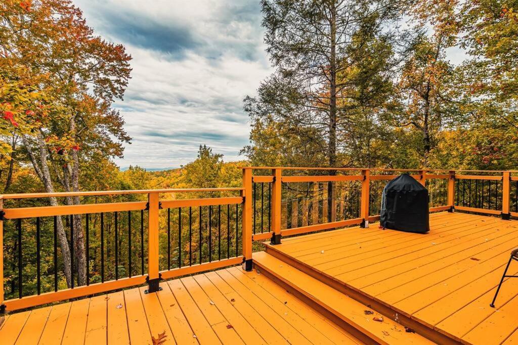 Secluded Mtn View New! 10 Mins To Gatlinburg Or Park Villa Dış mekan fotoğraf